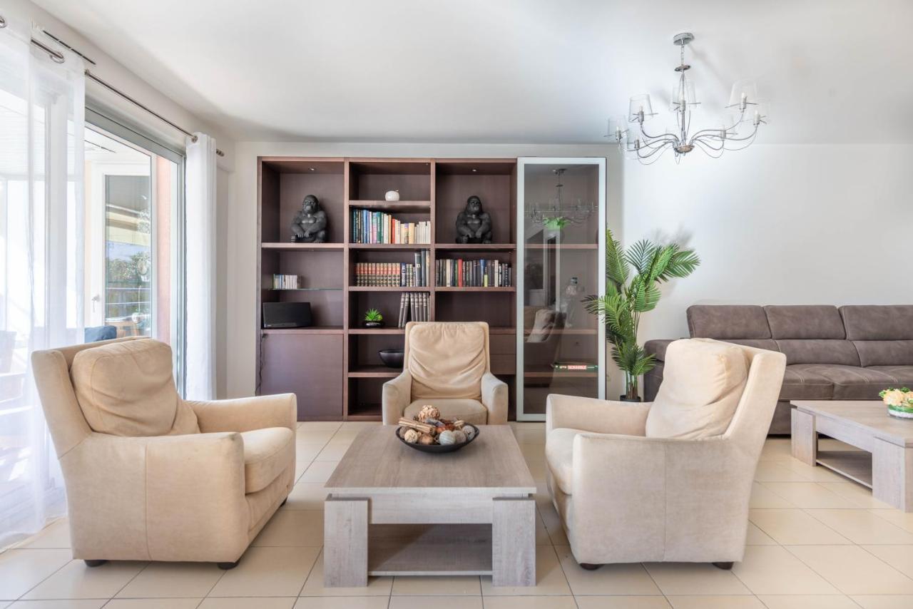 HEART of Nice- Modern Elegant 2BR Flat Big terrace Exterior foto