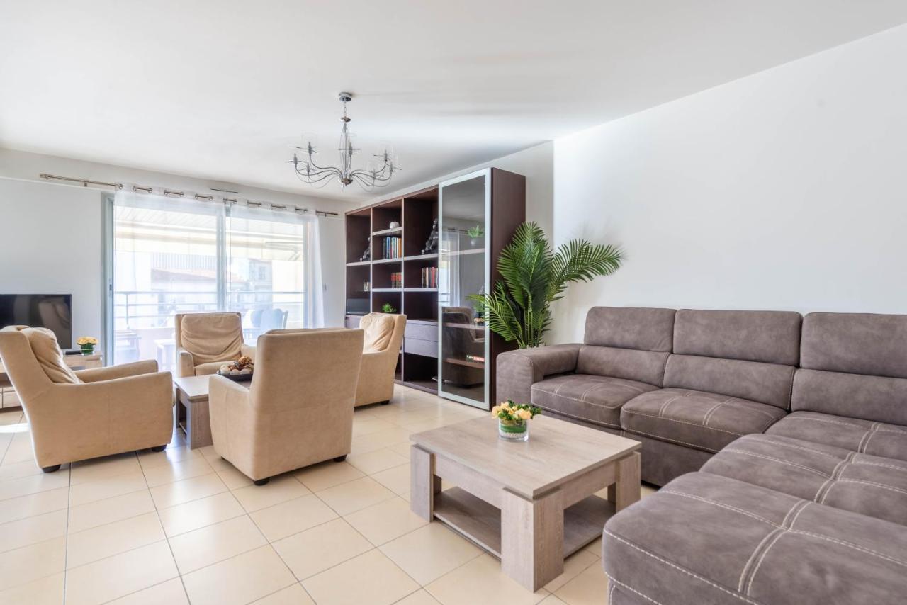 HEART of Nice- Modern Elegant 2BR Flat Big terrace Exterior foto
