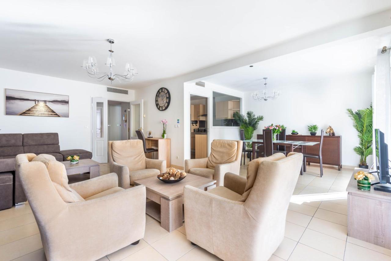 HEART of Nice- Modern Elegant 2BR Flat Big terrace Exterior foto